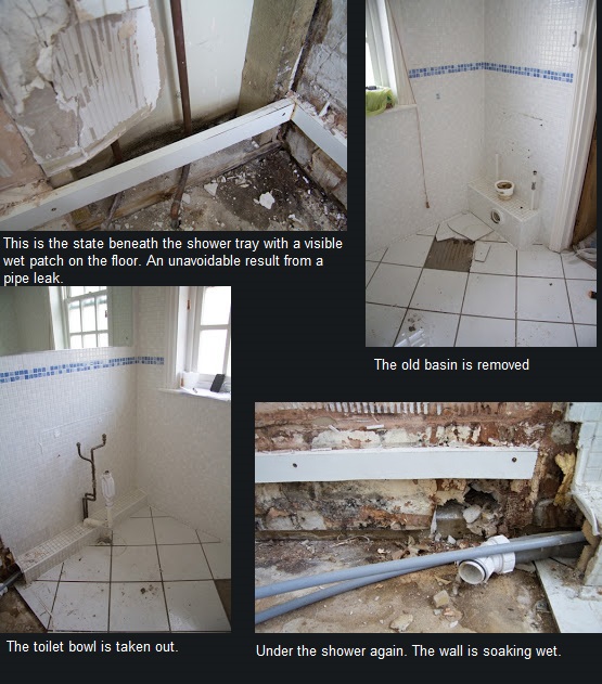 Images of plumbing issues